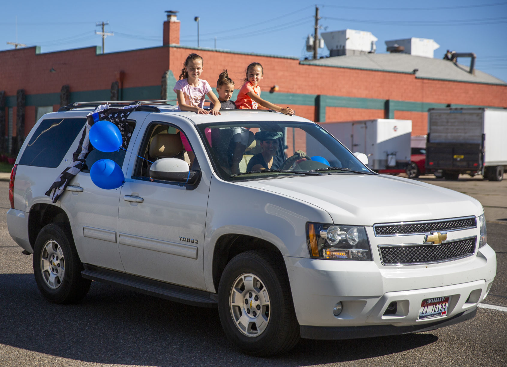 Back the Blue parade
